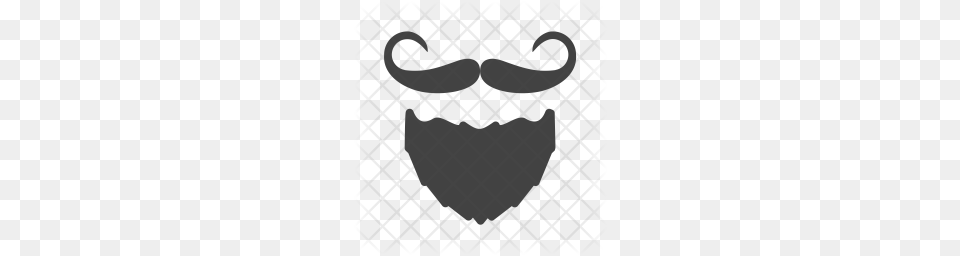 Premium Beard Icon Download, Stencil, Head, Person, Face Png