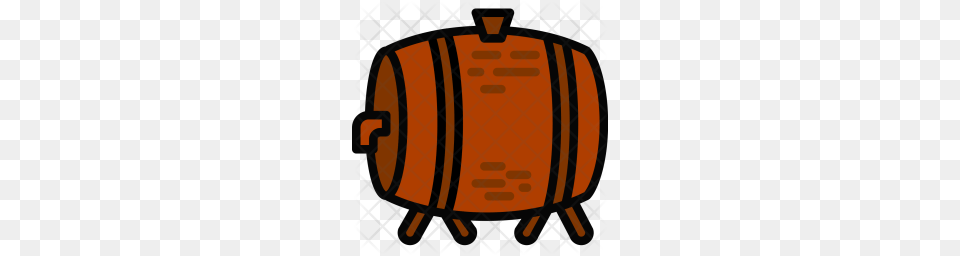 Premium Beer Keg Drum Relax Party Celebrate Fun Holidy Icon, Barrel, Dynamite, Weapon Free Png