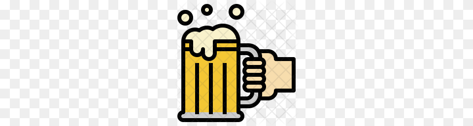 Premium Beer Mug Icon Download, Alcohol, Beverage Free Transparent Png
