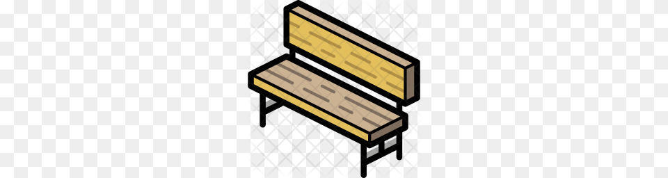 Premium Bench Icon, Furniture, Wood, Scoreboard, Park Bench Free Png