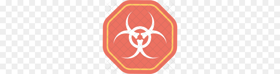 Premium Biological Hazard Icon Symbol, Dynamite, Weapon, Sign Free Png Download