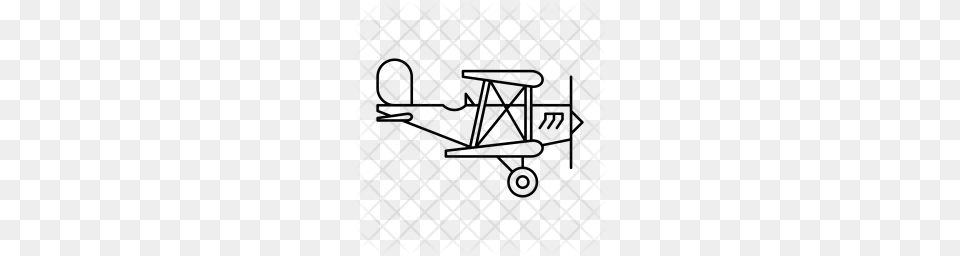 Premium Biplane Icon Pattern, Texture Free Png Download