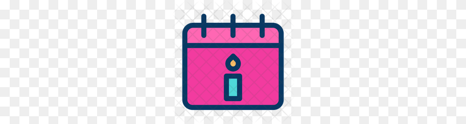 Premium Birthday Calendar Icon Bag, Scoreboard, Text Free Png Download