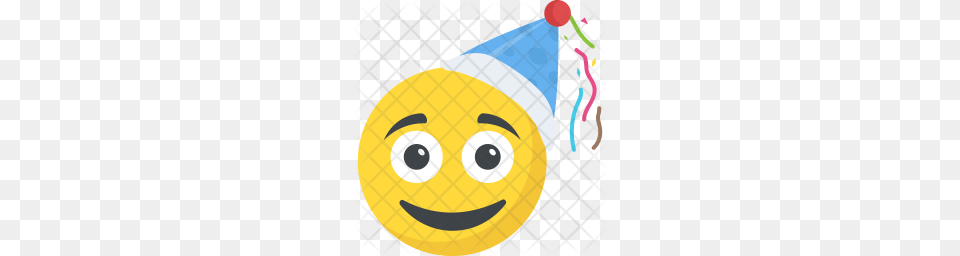 Premium Birthday Emoji Icon, Clothing, Hat, Party Hat Free Png