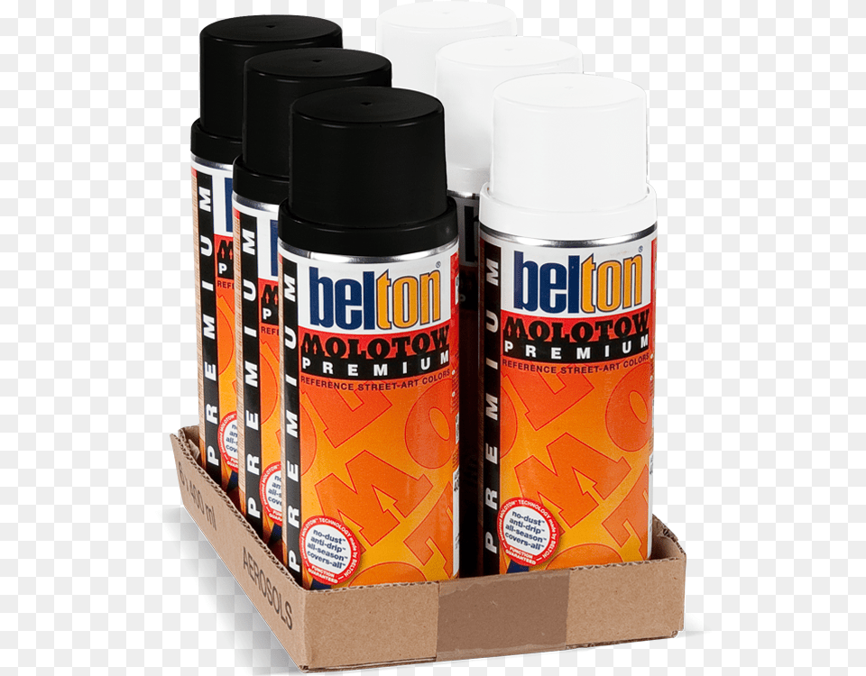 Premium Black Amp White Packtitle Premium Black Amp Belton Spray Paint Packs, Can, Spray Can, Tin Png