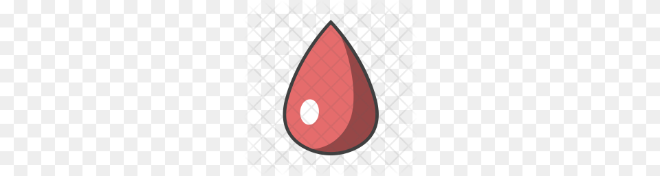 Premium Blood Drop Icon Download, Triangle, Disk Png