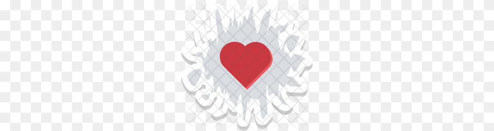Premium Blood Spatter Icon Heart Free Png Download