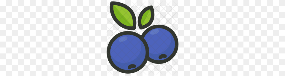 Premium Blueberry Icon, Berry, Food, Fruit, Plant Free Transparent Png