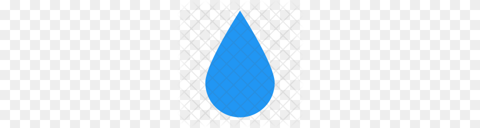Premium Blur Icon Download, Droplet, Triangle Free Png