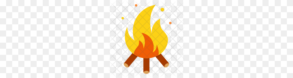 Premium Bonfire Icon Fire, Flame Free Png Download