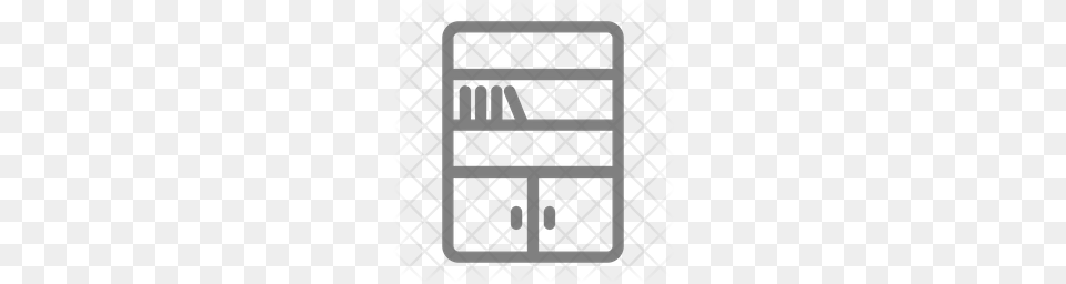 Premium Bookshelf Icon Download, Gate Free Png