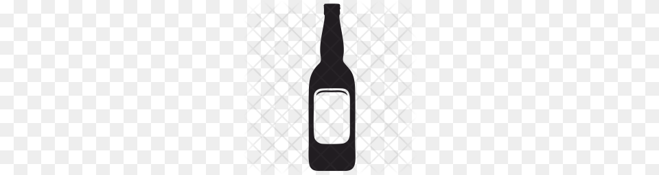 Premium Bottle Of Beer Icon, Alcohol, Beverage, Electrical Device, Microphone Free Png