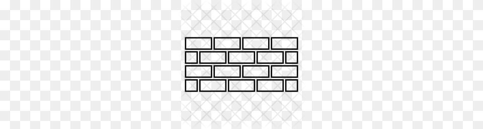 Premium Brick Wall Glyph Icon Pack Download, Pattern, Texture Png