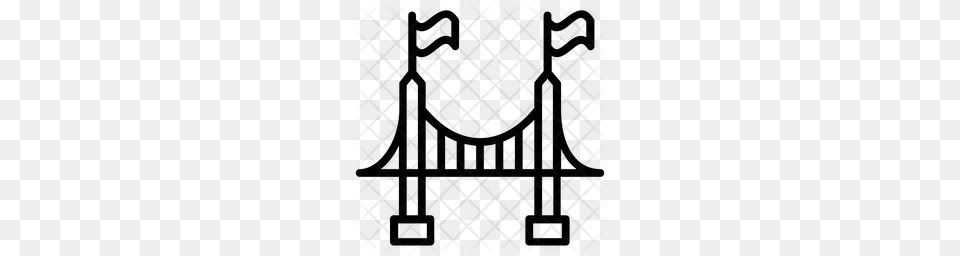 Premium Brooklyn Bridge Icon Pattern, Texture Free Png Download