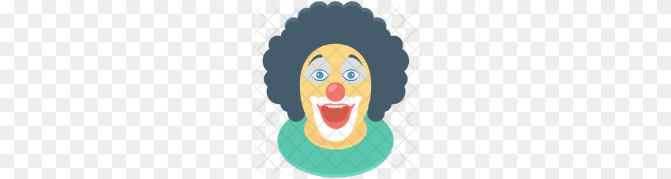 Premium Buffoon Icon Download, Performer, Person, Clown, Face Png Image