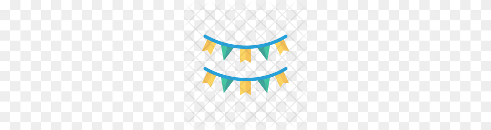 Premium Bunting Icon Download, People, Person, Banner, Text Png