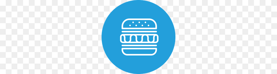 Premium Burger Food Fastfood Eat Breakfast Icon Download, Disk Free Transparent Png