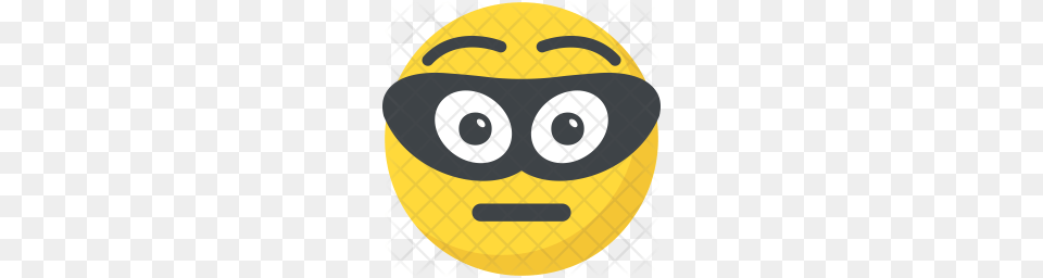 Premium Burglar Emoji Icon Helmet, Sphere, Crash Helmet Free Png Download