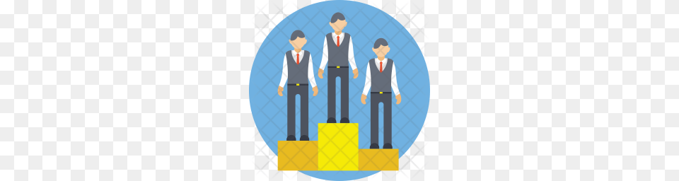 Premium Business Competition Icon Download, Crowd, Person, Audience, Debate Free Transparent Png
