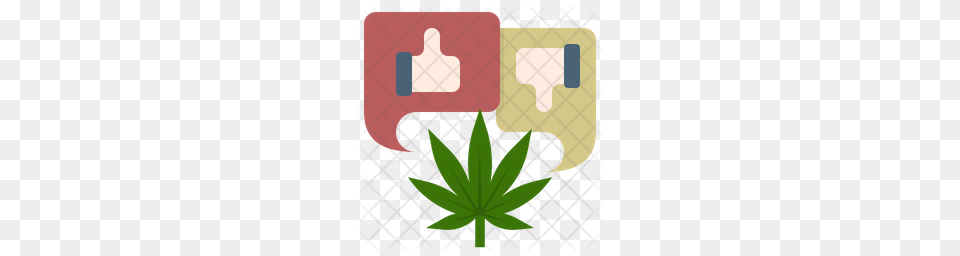 Premium Cannabis Effect Icon Download, Leaf, Plant Png Image