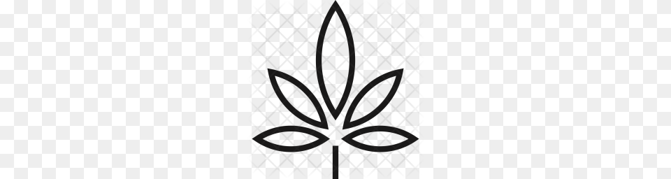 Premium Cannabis Icon Download, Pattern Png Image