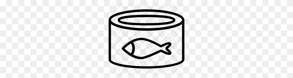 Premium Canned Tuna Icon Download, Pattern, Texture Png Image