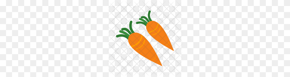 Premium Carrots Icon Download, Carrot, Food, Plant, Produce Free Transparent Png