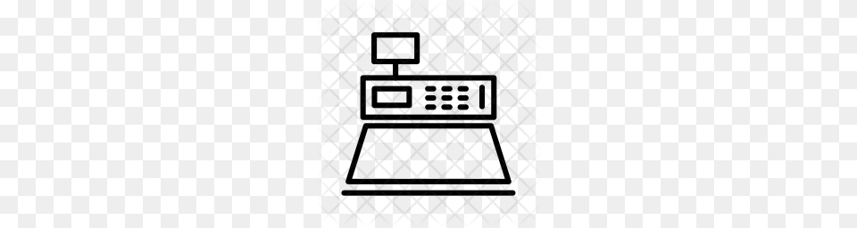 Premium Cash Counter Display Buy Retail Business Icon, Pattern, Home Decor Png Image