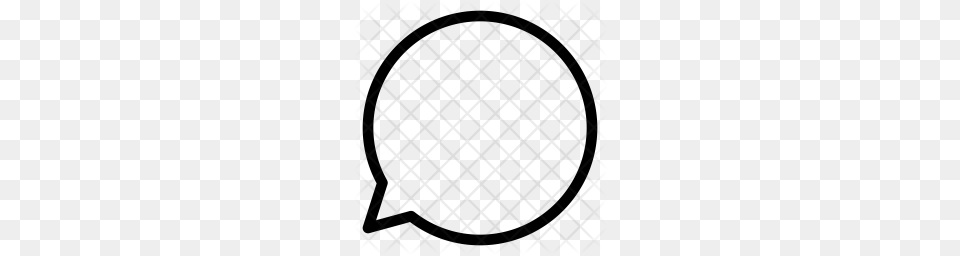 Premium Chat Bubble Icon Pattern, Home Decor Free Png Download