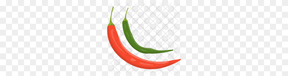 Premium Chilies Icon, Food, Produce, Pepper, Plant Free Transparent Png
