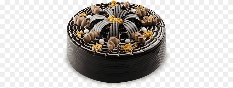 Premium Chocolate Caramel Cake Pastry, Birthday Cake, Cream, Dessert, Food Free Png Download