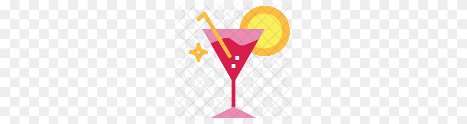 Premium Cocktail Icon, Alcohol, Beverage, Martini Png Image