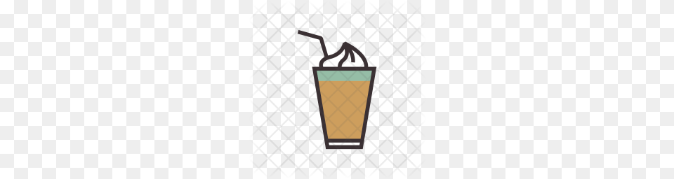 Premium Coffee Shake Icon Download, Cream, Dessert, Food, Ice Cream Png Image
