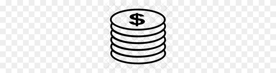 Premium Coins Stacked Stack Money Buying Funds Economy, Pattern, Texture Png