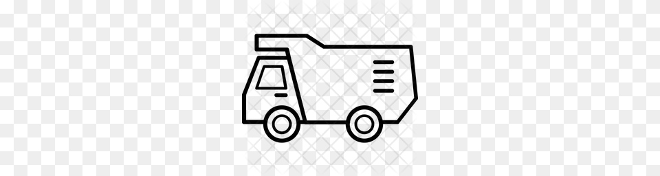 Premium Construction Truck Icon Download, Pattern, Home Decor Free Transparent Png