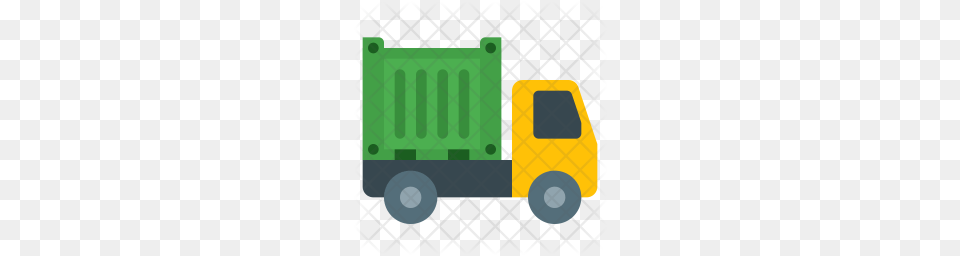Premium Container Truck Icon Download, Transportation, Vehicle, Bulldozer, Machine Free Png