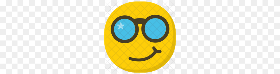 Premium Cool Cat Emoji Icon Download, Accessories, Goggles Png
