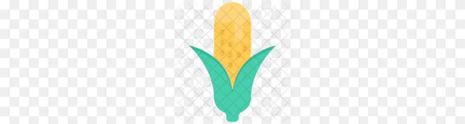 Premium Corn Cob Icon Download, Food, Grain, Produce, Plant Png Image