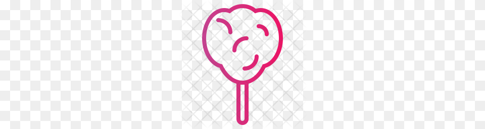 Premium Cotton Candy Icon Download, Food, Sweets, Smoke Pipe Free Transparent Png