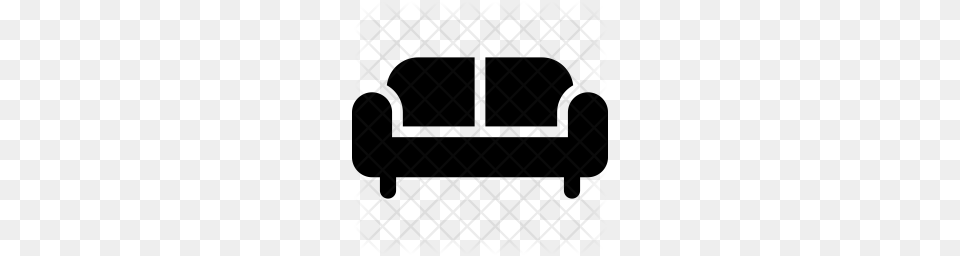 Premium Couch Icon Download, Pattern, Texture Free Transparent Png
