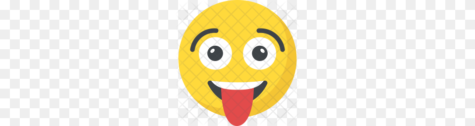 Premium Crazy Face Icon Download, Disk Free Png