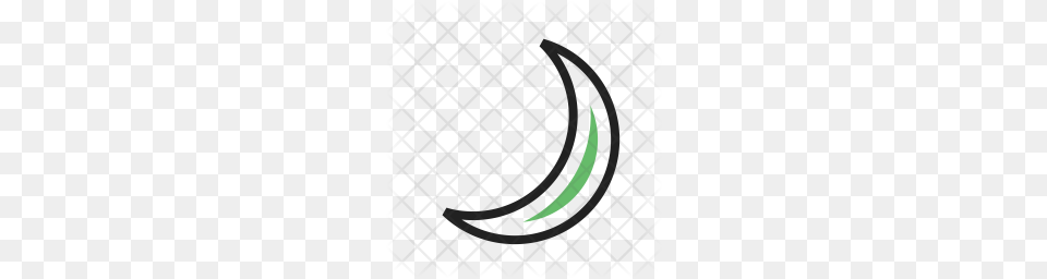 Premium Crescent Moon Icon Download, Nature, Night, Outdoors, Astronomy Free Transparent Png