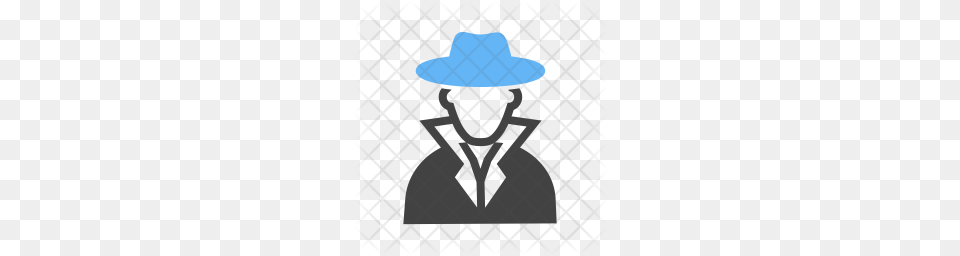 Premium Criminal Icon Download, Clothing, Hat, Sun Hat Png Image