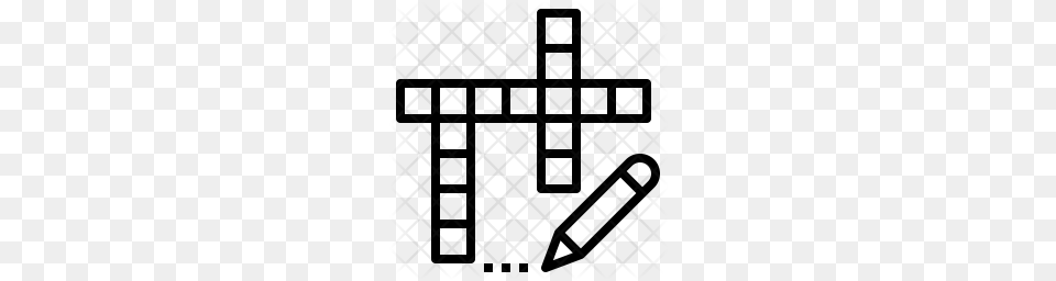 Premium Crossword Icon Download, Pattern, Texture Png Image