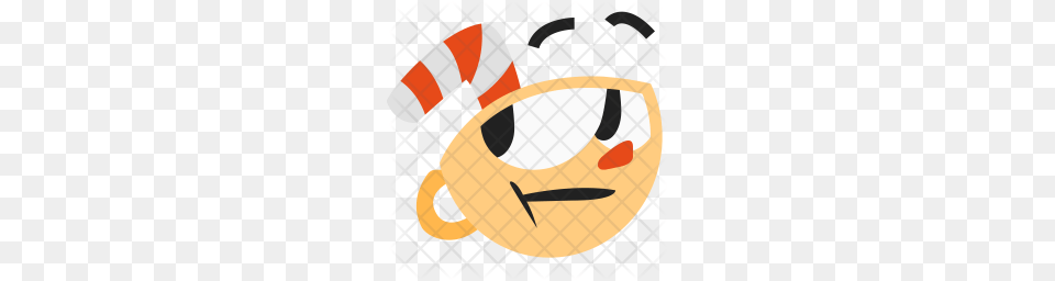 Premium Cuphead Icon Download, Water, Glove, Clothing, Baseball Glove Png Image