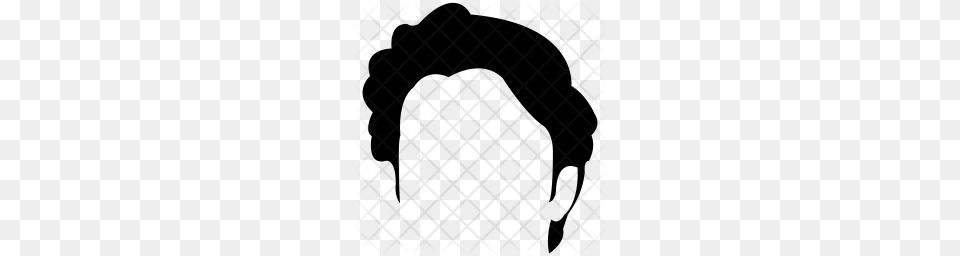 Premium Curly Hair Icon Png