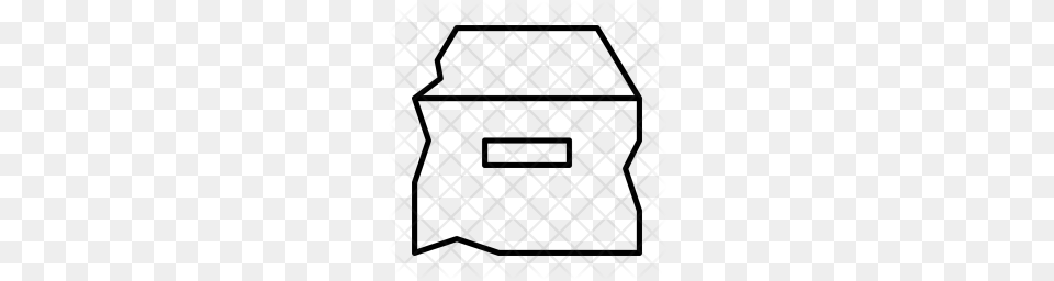 Premium Damage Box Storage Delivery Package Parcel Icon, Pattern, Home Decor Free Transparent Png