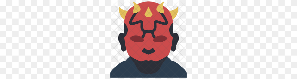 Premium Darth Maul Icon Download, Baby, Person Free Png