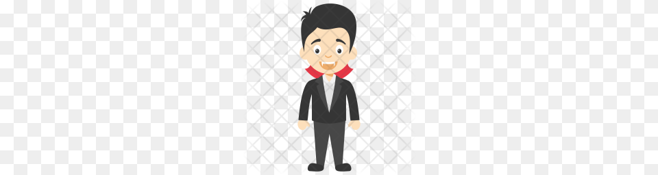 Premium Dashing Guy Cartoon Icon Download, Formal Wear, Person, Face, Head Png Image