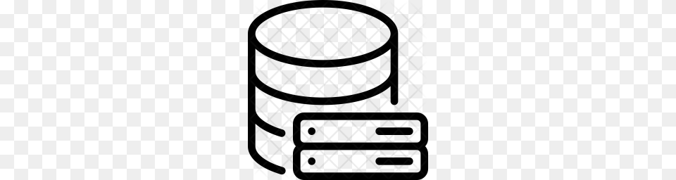 Premium Database Server Icon Download, Pattern, Texture Free Transparent Png